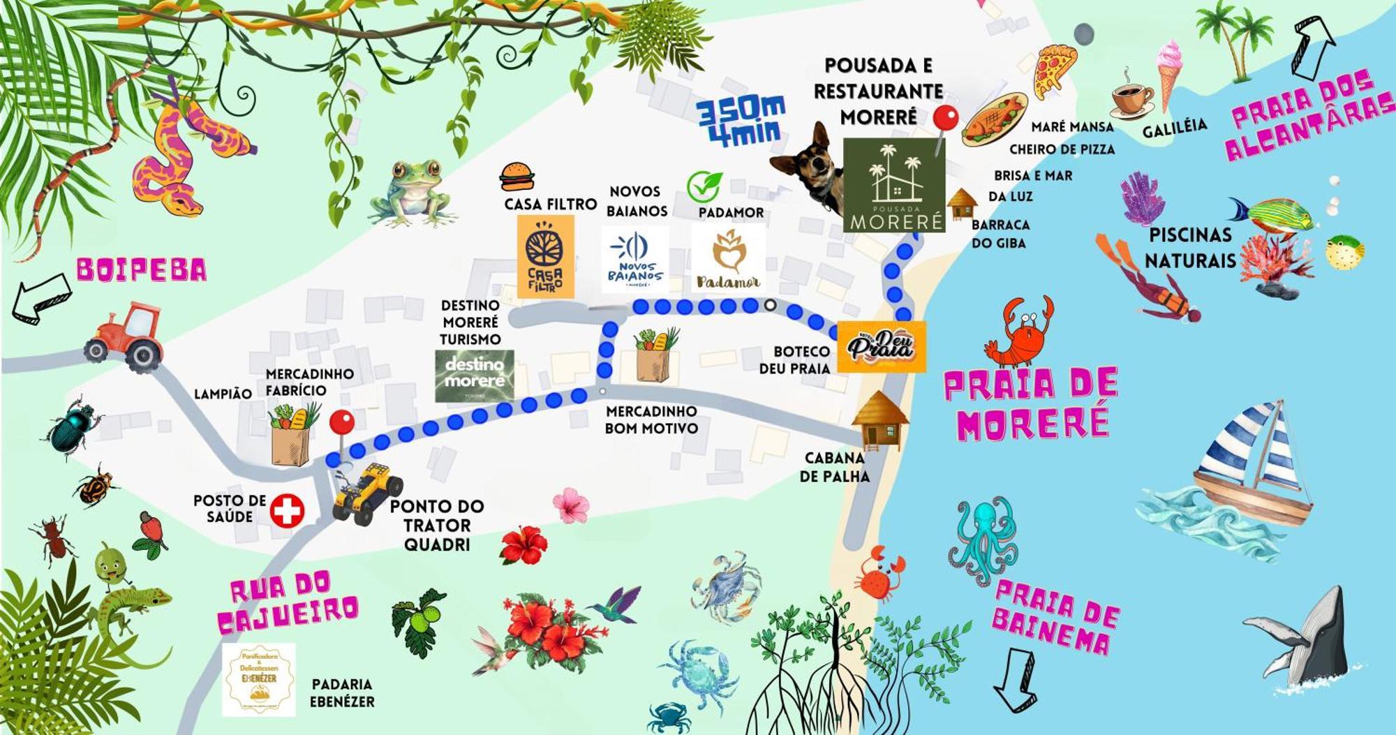 Pousada Morere Barra  Ngoại thất bức ảnh